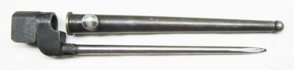No.4 MkII* bayonet with scabbard LEWISHAM ENGINEERING.