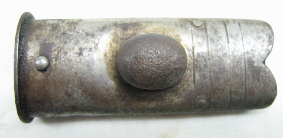 T18 Murata bayonet scabbard throatpiece fitting only.