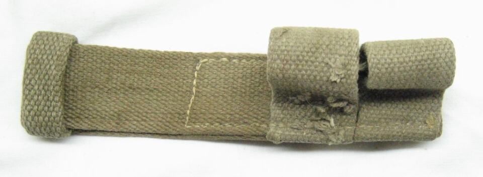 P1937 Khaki web bayonet FROG ONLY.