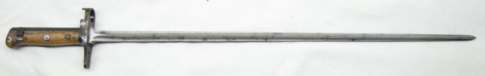 M1884 Jarmann Cruciform bayonet.