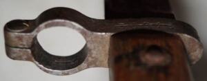RG1886 bayonet with scabbard.