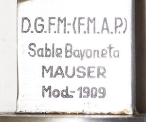 M1909 bayonet with MATCHING scabbard.