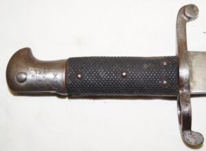 P1858 Marine Artillery Sword bayonet.