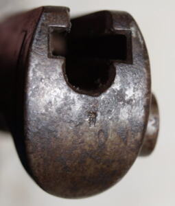 M1907 Double Edged bayonet with scabbard.