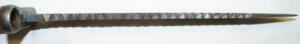S71/84mS Sawback bayonet with scabbard.