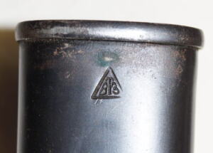 M1924b “Mexican Model” bayonet with matching scabbard.