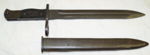 SP1 (BM59) bayonet with scabbard.