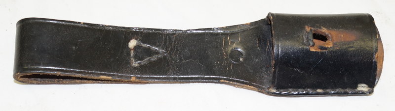 M1948 bayonet FROG ONLY Strap removed and dyed black.