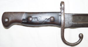 M1904 Yataghan bayonet.