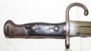 M1904 Yataghan bayonet.