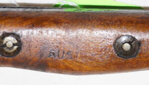 P1907 bayonet with super rare No.2 MkI DOUBLE SEAM scabbard.