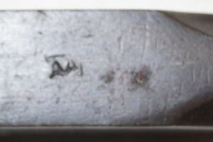 M1891 or M1938 Moschetto folding triform spike bayonet.