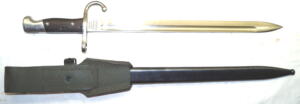 M1909 bayonet with MATCHING scabbard and frog.