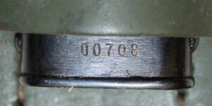 M1909 bayonet with MATCHING scabbard and frog.