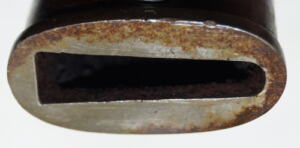 M1892/93 Humpback bayonet with broken scabbard.