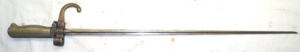 Movie Prop former French Mle.1886/16 bayonet made by REMINGTON.