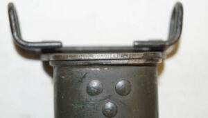 M1917 bayonet with scabbard.