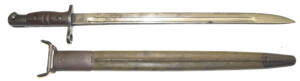 M1917 bayonet with scabbard.