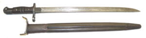 M1917 bayonet with scabbard.