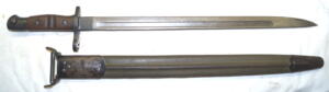 M1917 bayonet with scabbard.