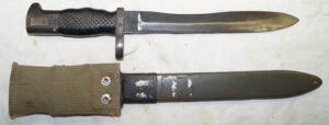M1964 CETME FR7 FR8 bayonet with scabbard.
