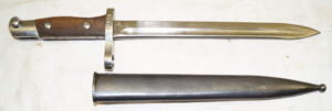 Japanese T30 bayonet converted to M1935.