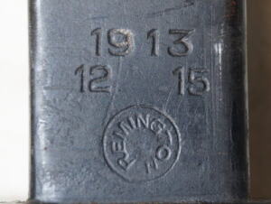 P1913 bayonet with scabbard.