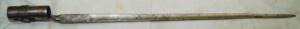 M1862 Dreyse triform socket bayonet.