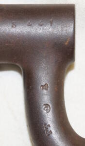 M1871 Beaumont cruciform socket bayonet.