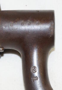 M1871 Beaumont cruciform socket bayonet.