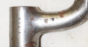 M1871 Beaumont cruciform socket bayonet.