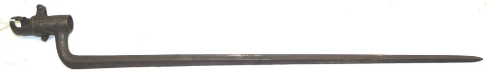 M1871 Beaumont cruciform socket bayonet.