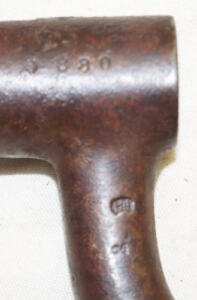 M1871 Beaumont cruciform socket bayonet.