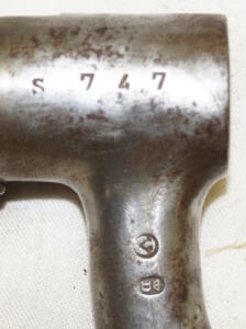 M1871 Beaumont cruciform socket bayonet.