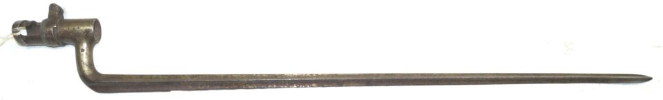 M1871 Beaumont cruciform socket bayonet.