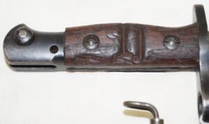 M1917 bayonet with scabbard.