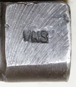 No 4 MkII* bayonet with scabbard.