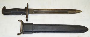 M1 bayonet with M7 scabbard.