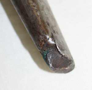 P1856 Yataghan bayonet with scabbard and frog.