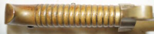 M1841 Mississippi Yataghan bayonet with scabbard.