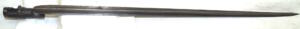 M1871 Rolling Block triform socket bayonet with partial scabbard.