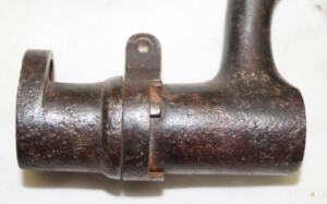 M1871 Rolling Block triform socket bayonet with US style scabbard.