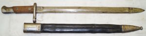 M1913 bayonet with scabbard.