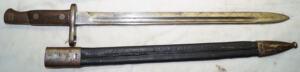M1913 bayonet with scabbard.