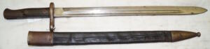 M1913 bayonet with scabbard.