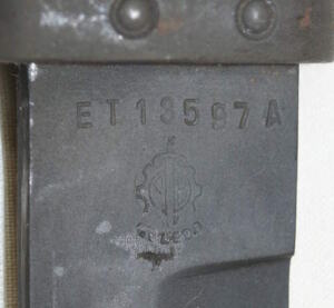 CETME, FR7, FR8 bolo bayonet with scabbard.