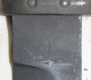 CETME, FR7, FR8 bolo bayonet with scabbard.