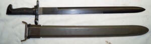 USN MARK 1 Plastic bayonet with MkI scabbard.