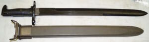 USN MARK 1 Plastic bayonet with MkI scabbard.