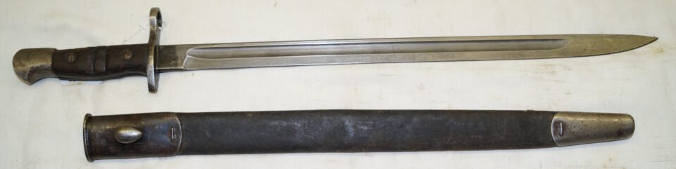 P1913 bayonet with scabbard.